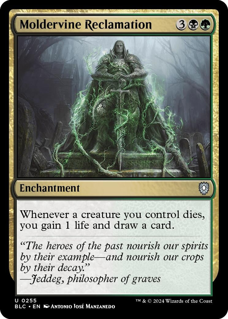 Image for Moldervine Reclamation (255) (BLC) - Magic: The Gathering