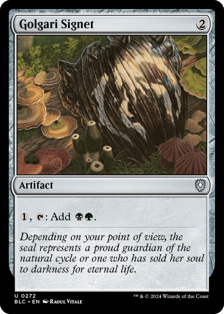 Image for Golgari Signet (272) (BLC) - Magic: The Gathering