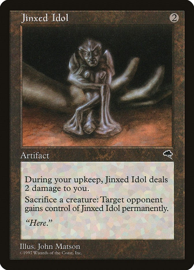 Image for Jinxed Idol (293) (TMP) - Magic: The Gathering