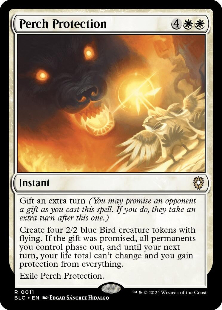 Image for Perch Protection (11) (BLC) - Magic: The Gathering