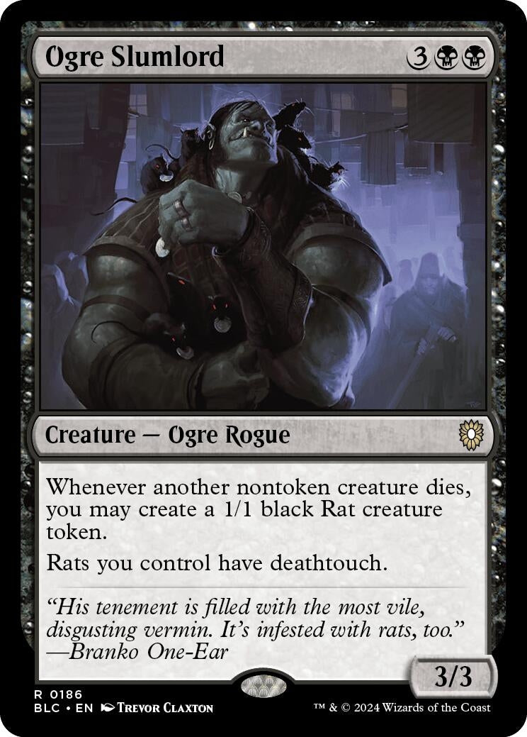Image for Ogre Slumlord (186) (BLC) - Magic: The Gathering