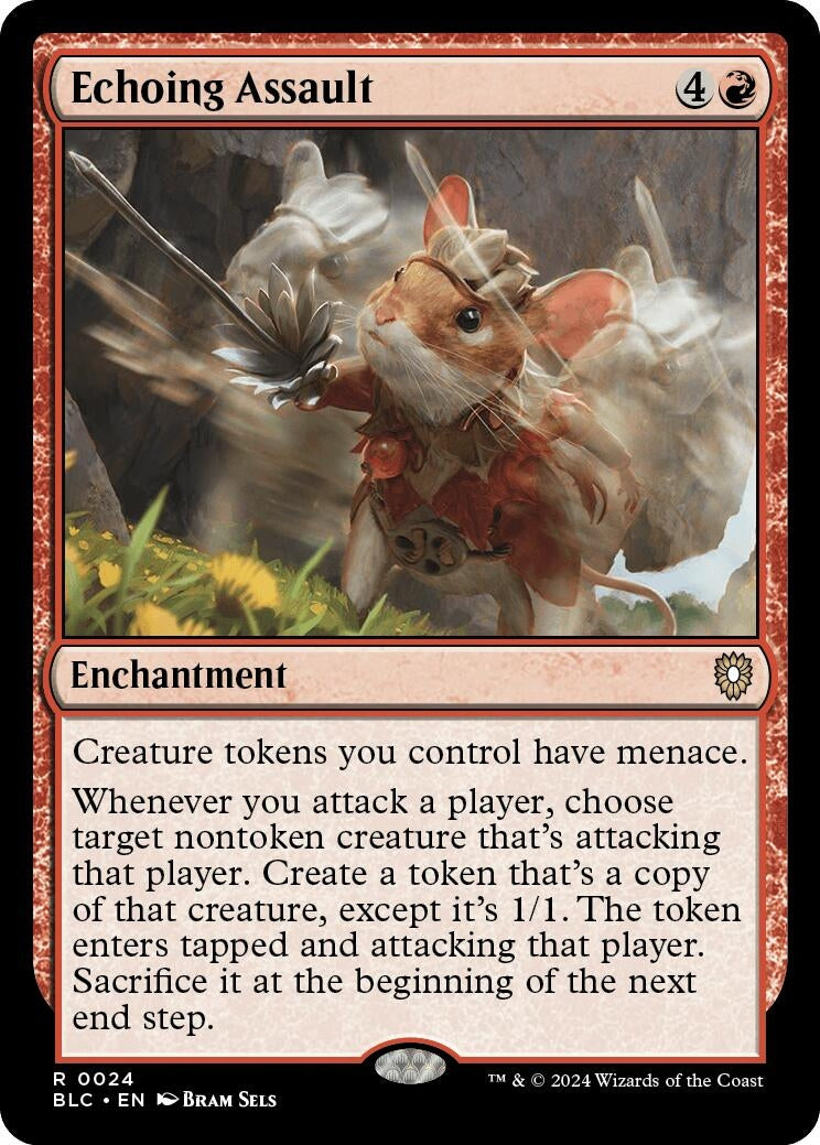 Image for Echoing Assault (24) (BLC) - Magic: The Gathering