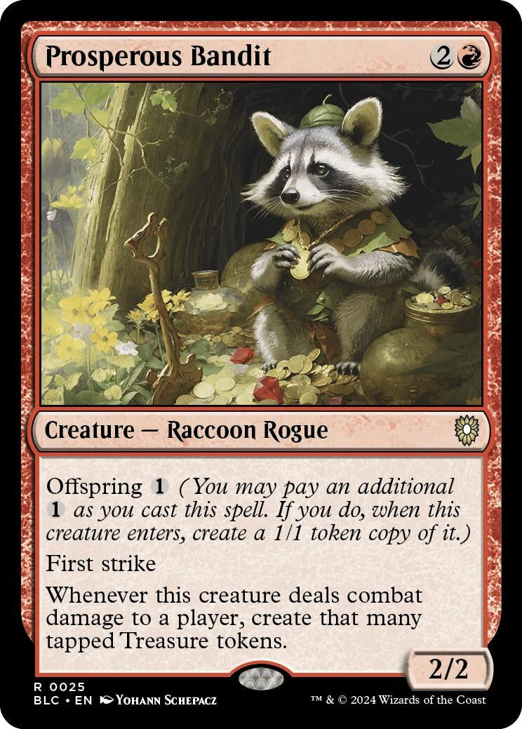 Image for Prosperous Bandit (25) (BLC) - Magic: The Gathering