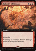Image for Calamity of Cinders (Extended Art) (57) (BLC) - Magic: The Gathering