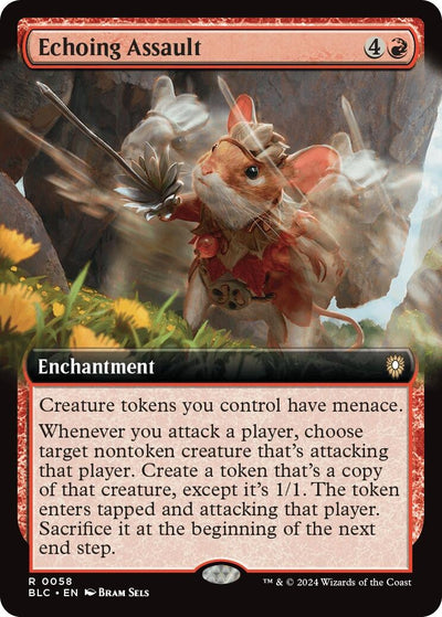 Echoing Assault (Extended Art) (58) (BLC)
