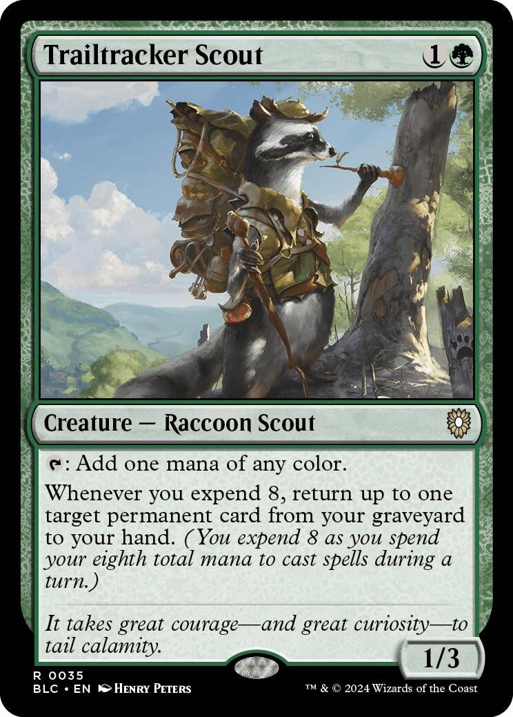 Image for Trailtracker Scout (35) (BLC) - Magic: The Gathering
