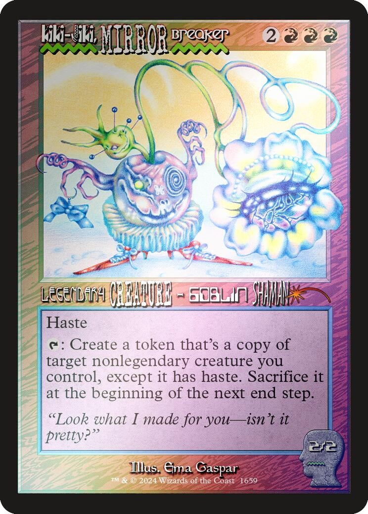 Image for Kiki-Jiki, Mirror Breaker (Rainbow Foil) (1659) (SLD) - Magic: The Gathering