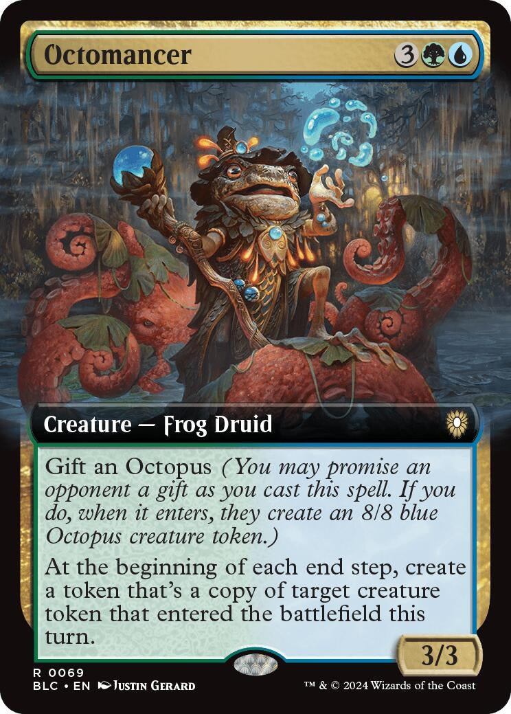 Image for Octomancer (Extended Art) (69) (BLC) - Magic: The Gathering