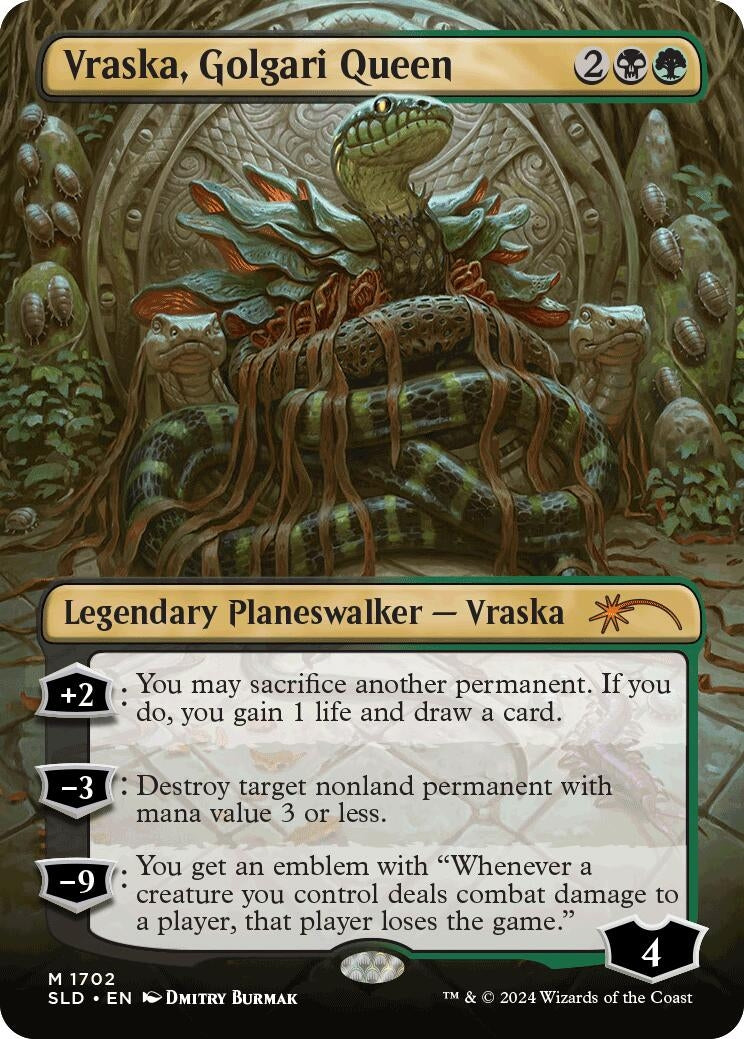 Image for Vraska, Golgari Queen (1702) (1702) (SLD) - Magic: The Gathering
