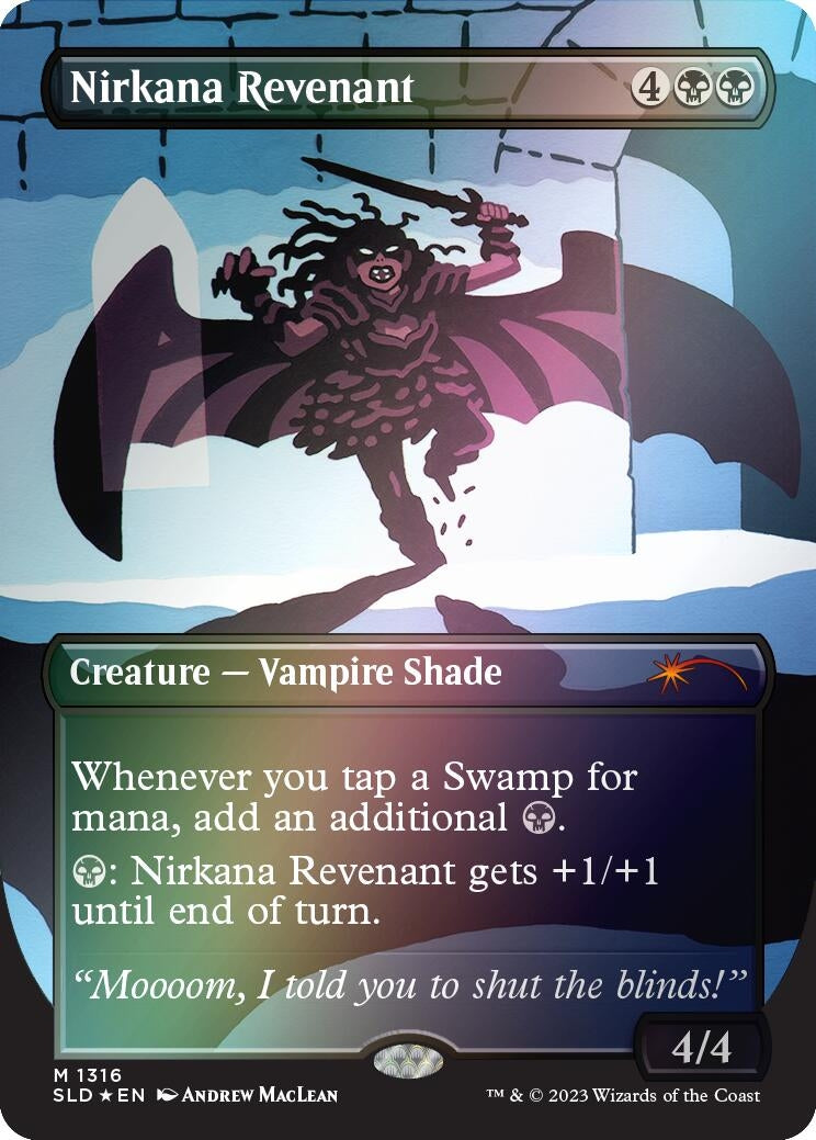 Image for Nirkana Revenant (Rainbow Foil) (1316) (SLD) - Magic: The Gathering
