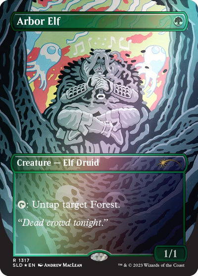 Arbor Elf (Rainbow Foil) (1317) (SLD)