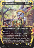 Image for Ms. Bumbleflower (Borderless) (Raised Foil) (103) (BLC) - Magic: The Gathering