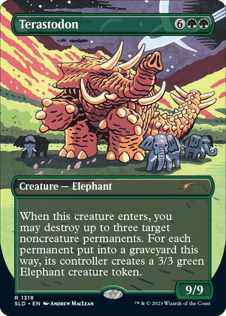 Image for Terastodon (1318) (SLD) - Magic: The Gathering