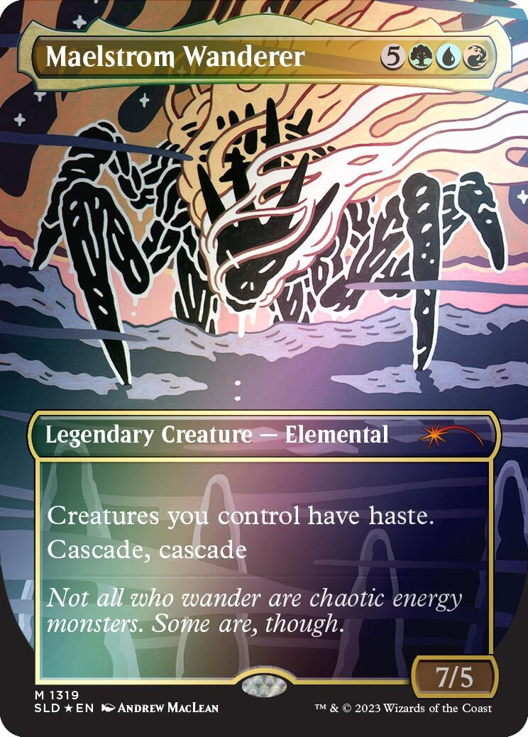 Image for Maelstrom Wanderer (Rainbow Foil) (1319) (SLD) - Magic: The Gathering