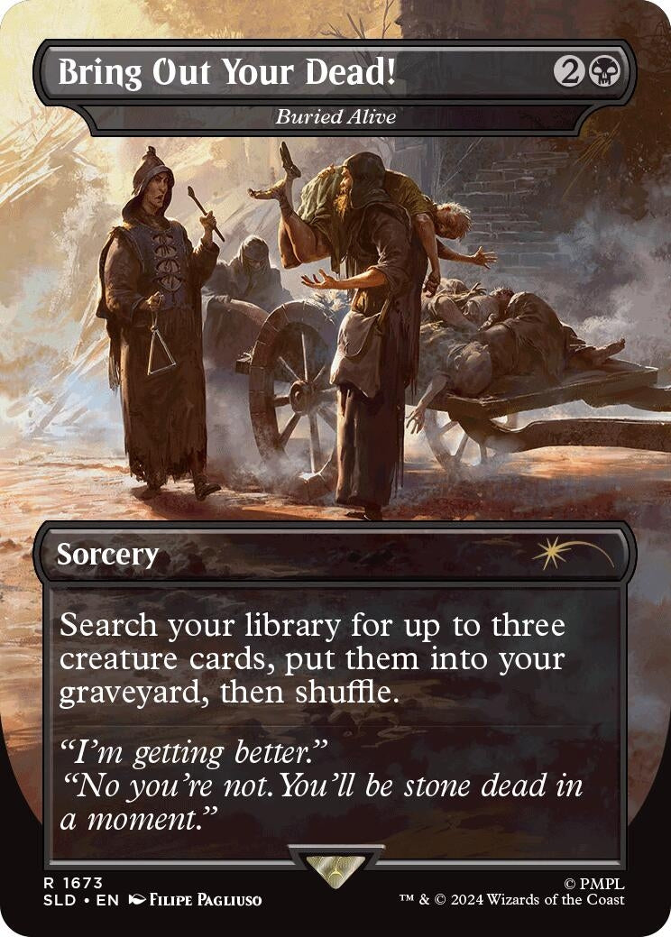 Image for Bring Out Your Dead! - Buried Alive (1673) (SLD) - Magic: The Gathering