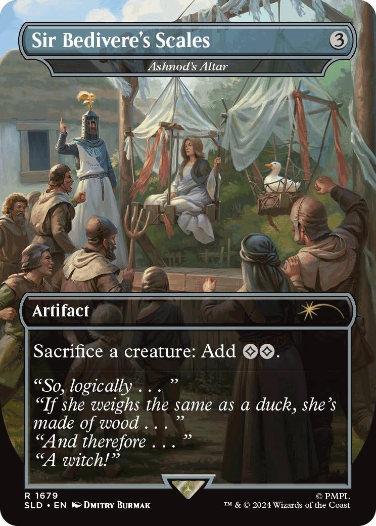 Image for Sir Bedivere's Scales - Ashnod's Altar (1679) (SLD) - Magic: The Gathering