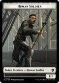 Image for Human Soldier // Wolf (0035) Double-Sided Token (7 // 35) (BLC) - Magic: The Gathering
