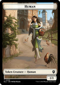 Image for Human // Soldier Double-Sided Token (6 // 8) (BLC) - Magic: The Gathering