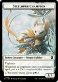 Image for Steelburr Champion // Squid Double-Sided Token (10 // 17) (BLC) - Magic: The Gathering