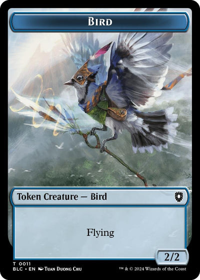 Bird (0011) // Shark Double-Sided Token (11 // 16) (BLC)
