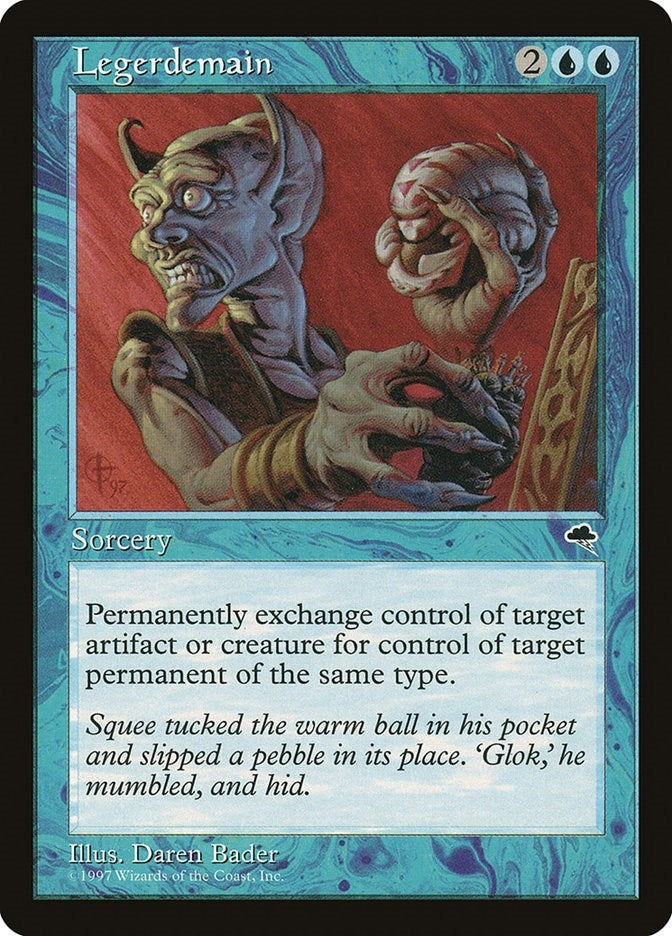Image for Legerdemain (72) (TMP) - Magic: The Gathering