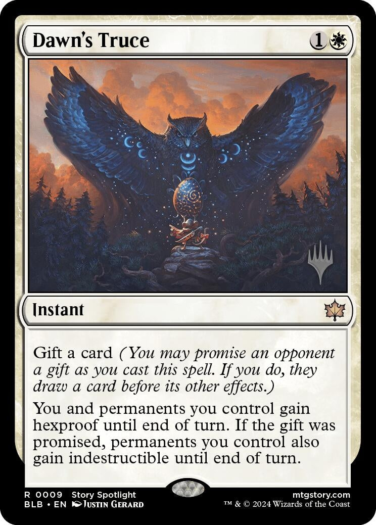 Image for Dawn's Truce (9) (PPBLB) - Magic: The Gathering