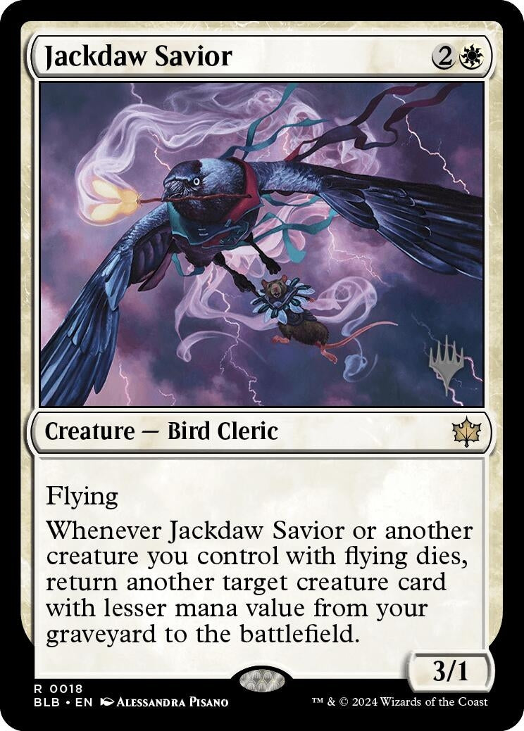 Image for Jackdaw Savior (18) (PPBLB) - Magic: The Gathering