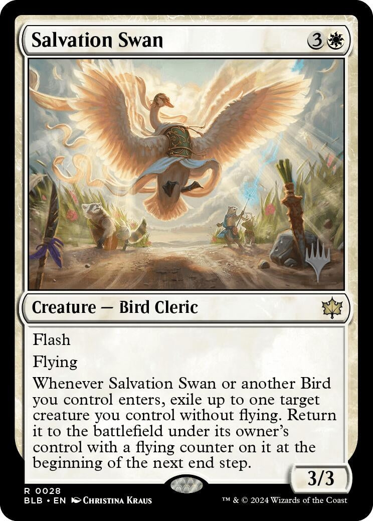 Image for Salvation Swan (28) (PPBLB) - Magic: The Gathering