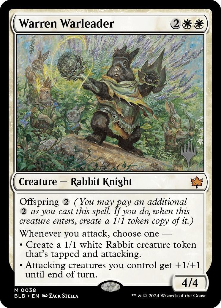Image for Warren Warleader (38) (PPBLB) - Magic: The Gathering