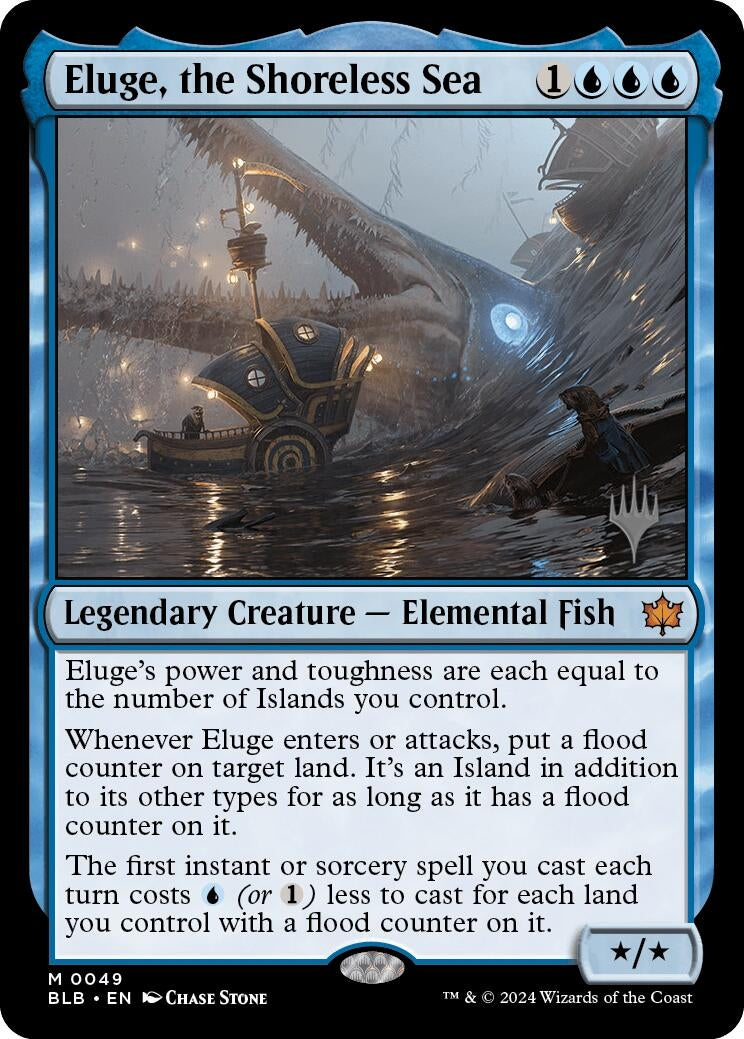 Image for Eluge, the Shoreless Sea (49) (PPBLB) - Magic: The Gathering