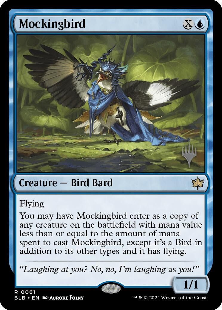 Image for Mockingbird (61) (PPBLB) - Magic: The Gathering