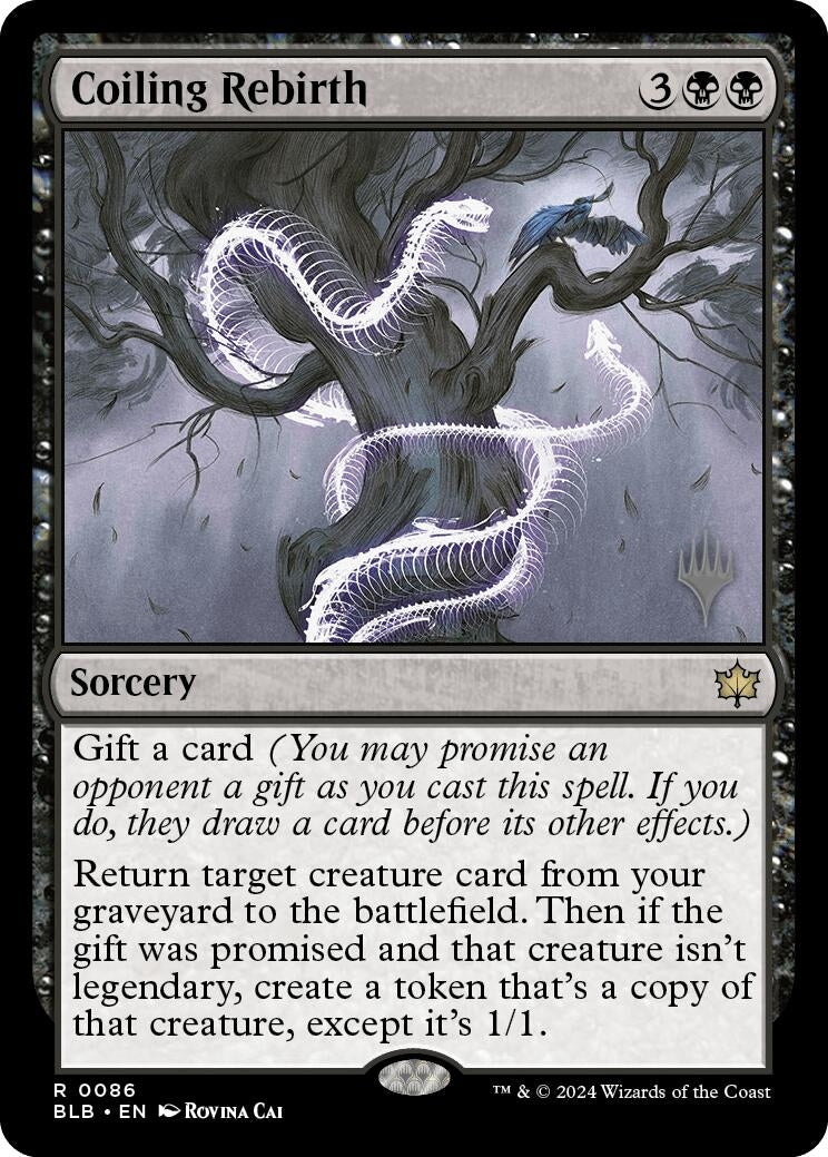 Image for Coiling Rebirth (86) (PPBLB) - Magic: The Gathering
