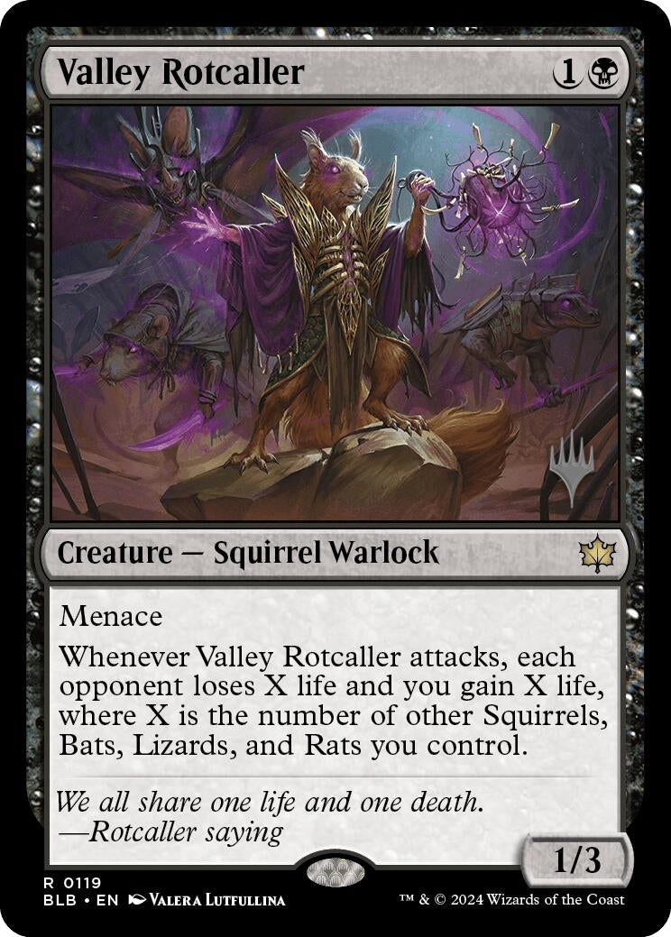 Image for Valley Rotcaller (119) (PPBLB) - Magic: The Gathering