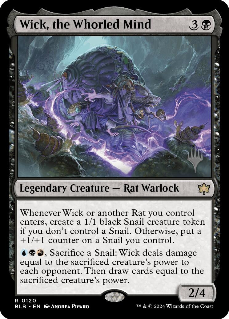 Image for Wick, the Whorled Mind (120) (PPBLB) - Magic: The Gathering