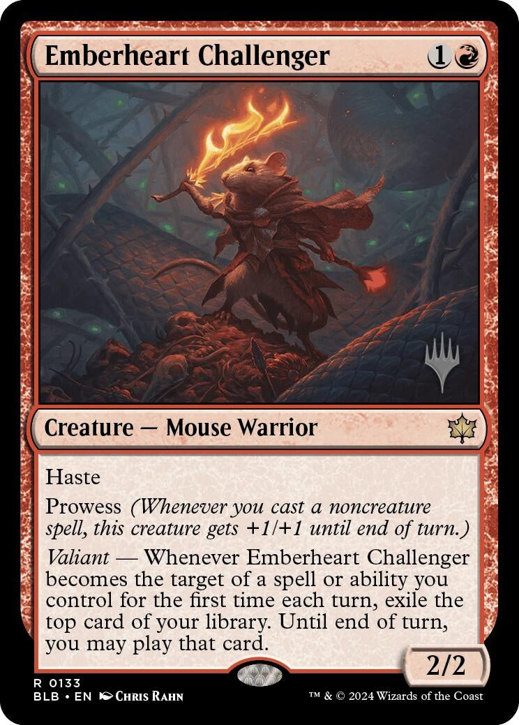 Image for Emberheart Challenger (133) (PPBLB) - Magic: The Gathering