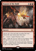 Image for Season of the Bold (152) (PPBLB) - Magic: The Gathering