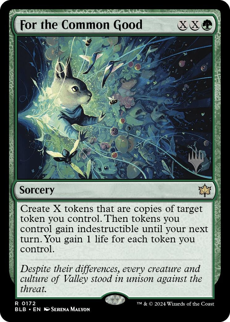 Image for For the Common Good (172) (PPBLB) - Magic: The Gathering