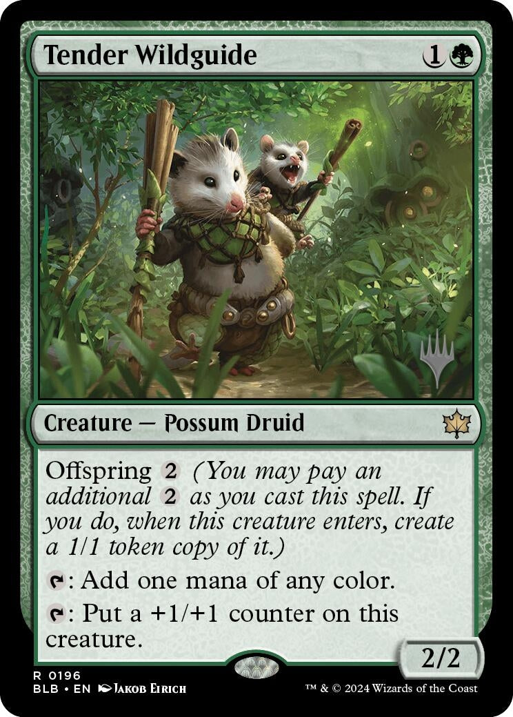 Image for Tender Wildguide (196) (PPBLB) - Magic: The Gathering