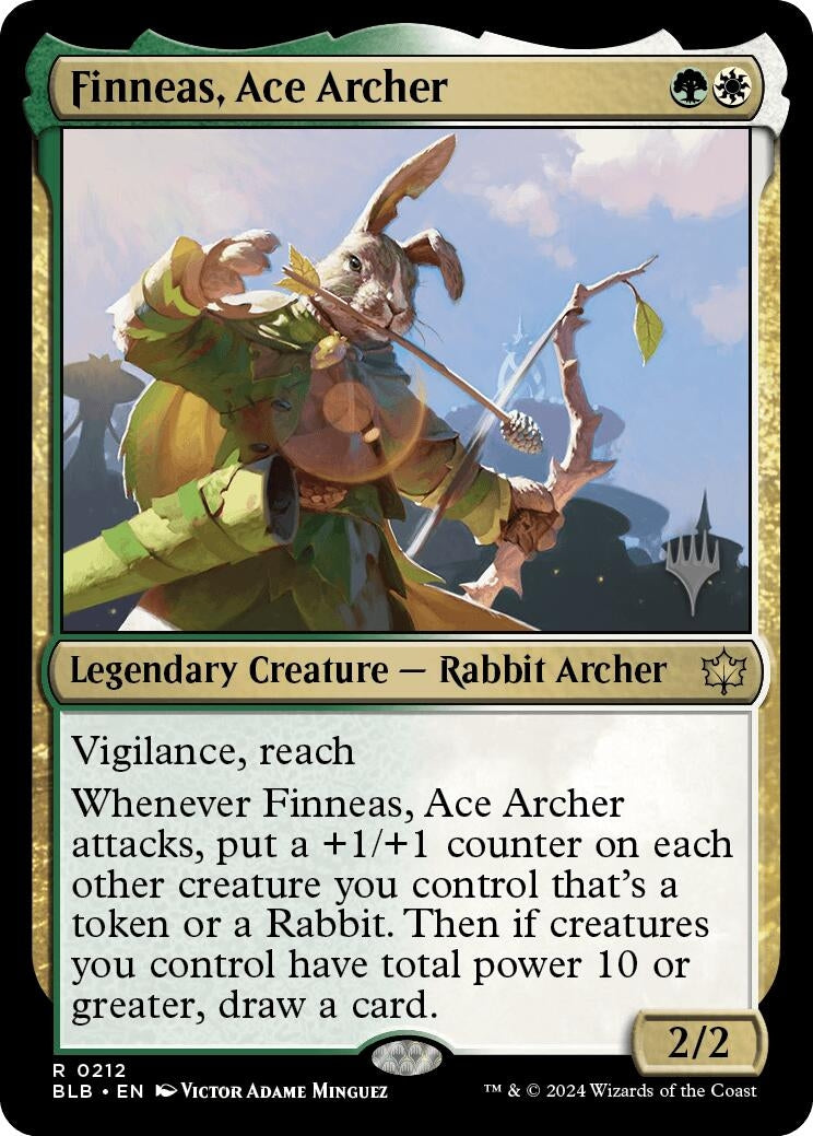 Image for Finneas, Ace Archer (212) (PPBLB) - Magic: The Gathering