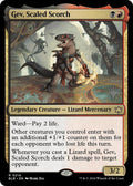 Image for Gev, Scaled Scorch (214) (PPBLB) - Magic: The Gathering