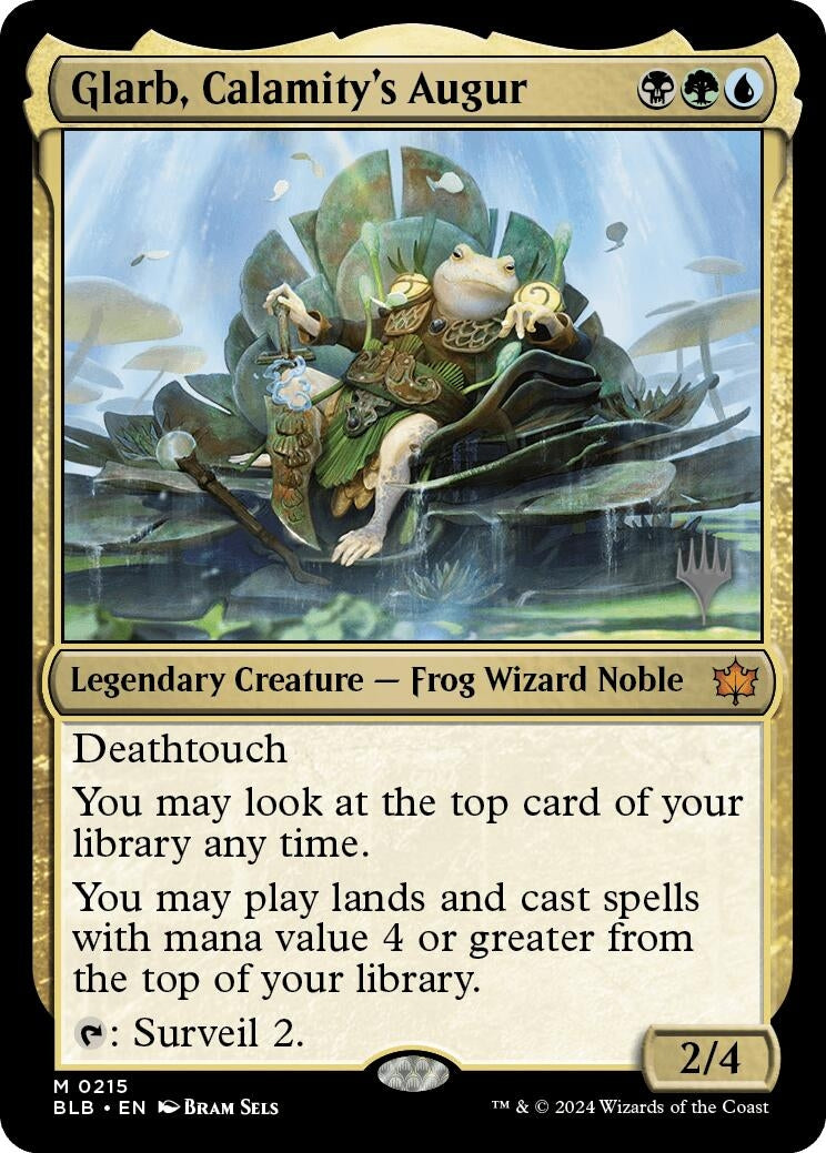 Image for Glarb, Calamity's Augur (215) (PPBLB) - Magic: The Gathering
