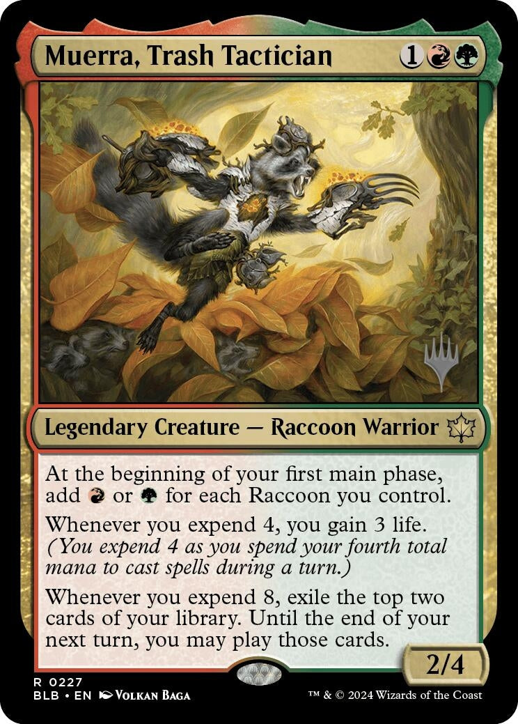 Image for Muerra, Trash Tactician (227) (PPBLB) - Magic: The Gathering