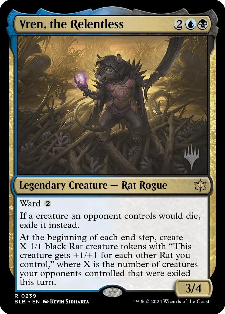 Image for Vren, the Relentless (239) (PPBLB) - Magic: The Gathering