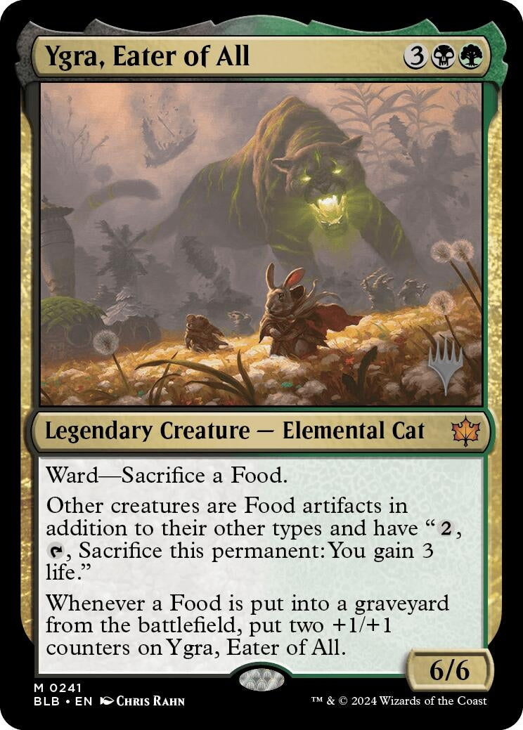 Image for Ygra, Eater of All (241) (PPBLB) - Magic: The Gathering