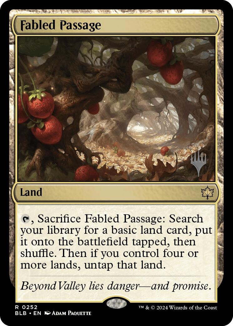 Image for Fabled Passage (252) (PPBLB) - Magic: The Gathering