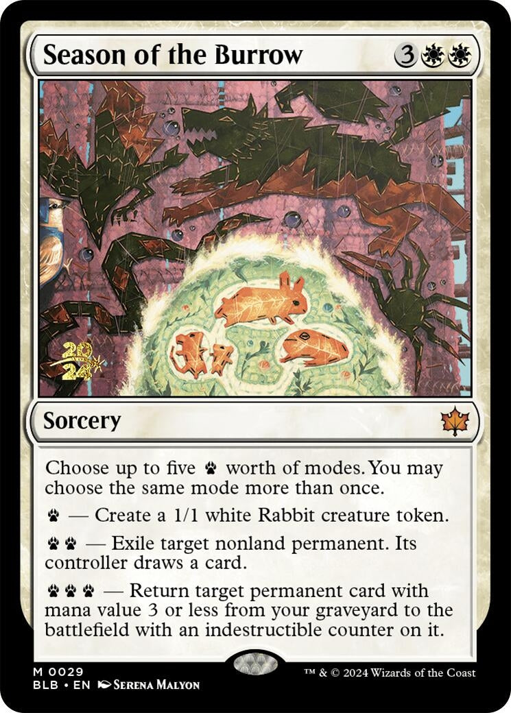 Image for Season of the Burrow (29) (PRE) - Magic: The Gathering