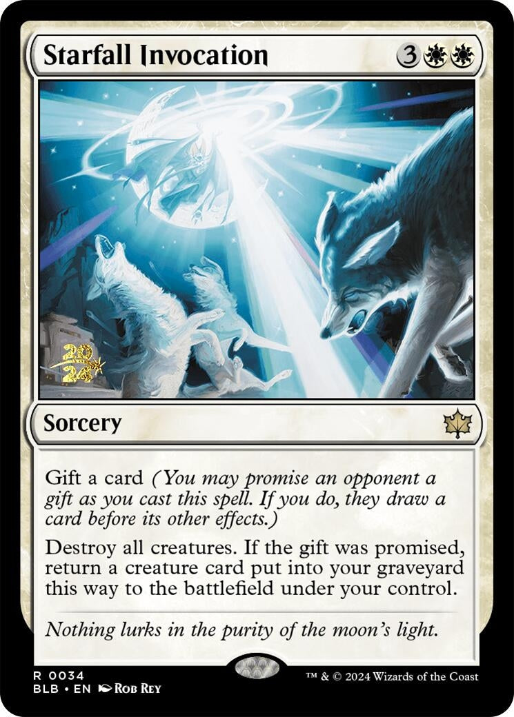 Image for Starfall Invocation (34) (PRE) - Magic: The Gathering