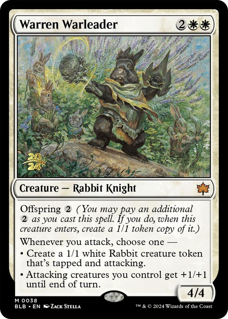 Image for Warren Warleader (38) (PRE) - Magic: The Gathering