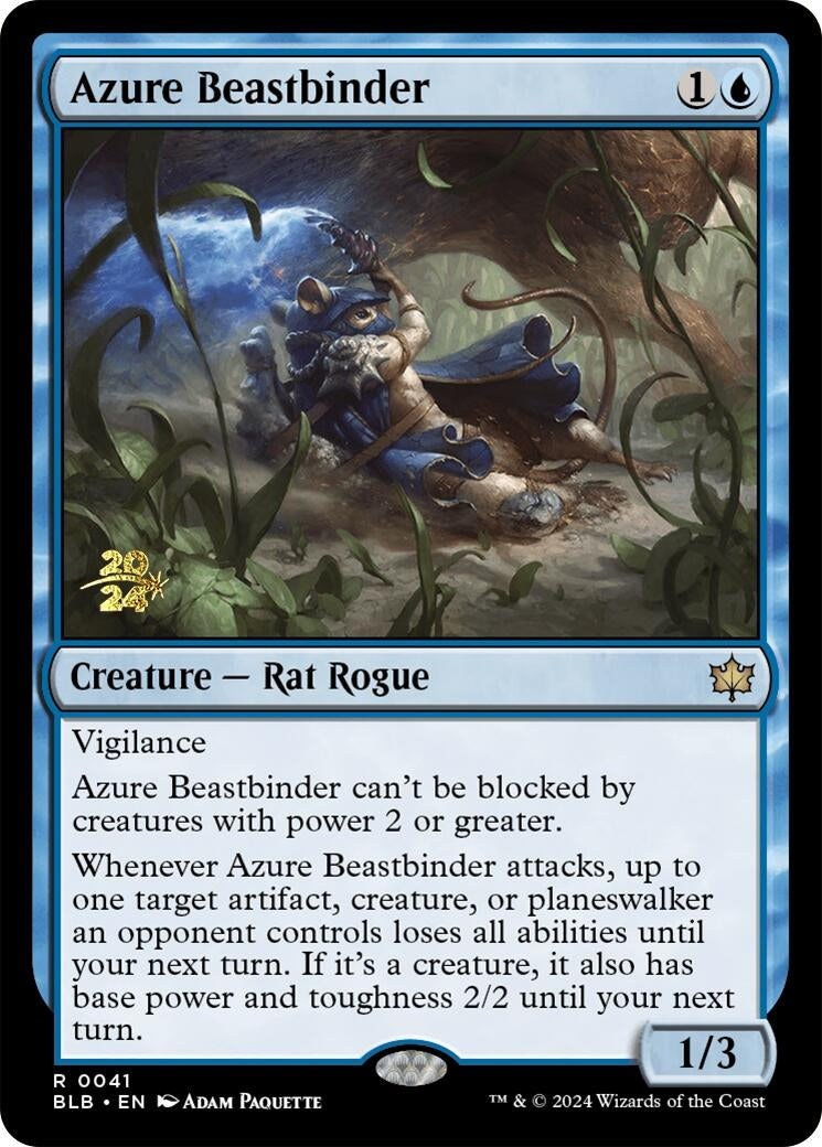 Image for Azure Beastbinder (41) (PRE) - Magic: The Gathering