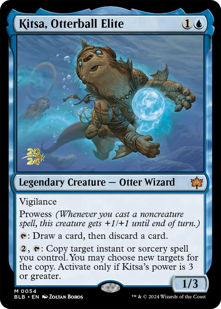 Image for Kitsa, Otterball Elite (54) (PRE) - Magic: The Gathering